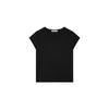 Camiseta Rayada de Toma Real para Mujer de Manga Corta Ins Casual Ajustada Cuello Redondo Top Versátil Verano 2025 Ropa Femenina Holgada y Versátil