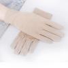 Patrón directo de fábrica verano jacquard seda de hielo etiqueta elástico protección solar reloj rendimiento primavera y otoño equitación conducción guantes de mujer