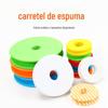 Bobina redonda de espuma grande proprietário bobina de peixe bobina 10cm bobina de peixe bobina de pesca atacado