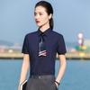 Camisas Blancas Profesionales para Mujer Color Sólido Camisas para Hombre y Mujer Verano Negocios Entrevista Ropa Formal Departamento de Ventas Ropa de Trabajo Venta al por Mayor Logotipo Bordado
