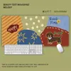 Mouse Pad Fofo de Desenho Animado para Mesa de Escritório Mouse Pad Antiderrapante para Laptop de Dormitório Resistente à Sujeira Resistente ao Desgaste Teclado Macio