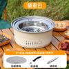 Horno Barbacoa Cream Air Rejilla de Acero Inoxidable Bandeja para Hornear de Carbono Multiusos Horno Envolvente Horno para Cocinar Té Latas Comerciales Cocedor de Té