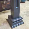 Materiales para Porche de Aleación de Aluminio Estilo Europeo y Estilo Chino Columnas Romanas Perfiles de Aluminio Tapas para Columnas y Accesorios de Esquina Color Gris