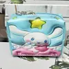 Bolsa de Monedas Brillante de PU de Dibujos Animados Kuromi Cinnamoroll My Melody Cinnamoroll Bolsa de Almacenamiento para Monedas y Auriculares