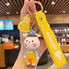 Liquidación de colección de llaveros colgantes de personajes de dibujos animados IP auténticos, lindos colgantes de estrella-luna-conejo para bolsos de niñas, stock para vendedores ambulantes