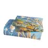 Funda Nórdica con Estampado de Dinosaurios Jurásicos Traje de Ropa de Cama de Fauna de la Jungla Juego Decorativo de Tres Piezas para Dormitorio