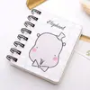 Cuaderno de espiral a7 de capibara para estudiantes, cuaderno de espiral de dibujos animados, cuaderno de espiral grande, cuaderno de espiral creativo al por mayor