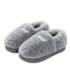 Pantuflas de algodón cálidas para hombre con suela gruesa para uso en exteriores, nuevos modelos de otoño e invierno 2026, con forro polar añadido y características antideslizantes