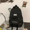 Novedad Mochila Escolar de Alto Valor Linda para Niña Escuela Secundaria Preparatoria Ligera Moderna Dos Piezas Mochila de Gran Capacidad