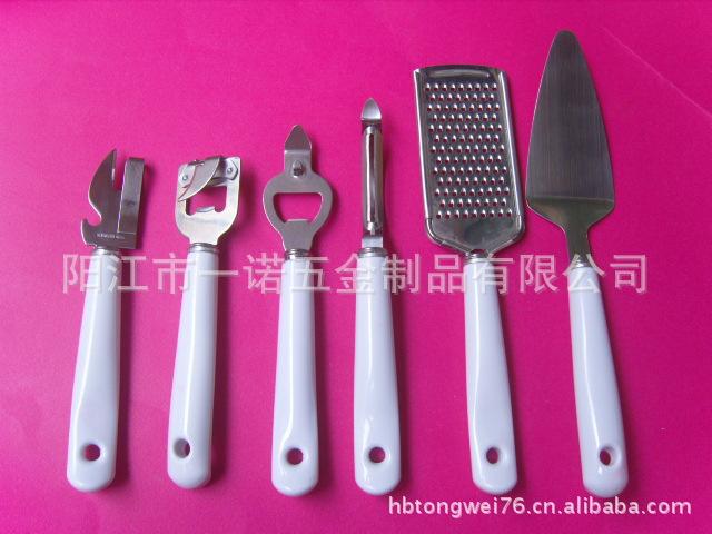A-015DA小厨具压蒜器开瓶器,果心抽打蛋器瓜刨水果刀比萨