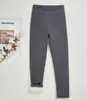 Leggings Espessos com Forro de Lã para Meninas Calças Quentes de Veludo Peça Única de Algodão para Mulheres Calças Longas Tendência para Crianças Roupa Externa
