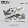 Zapatillas Blancas Global Star para Hombre 2026 Nuevas de Primavera Tendencia para Hombre Zapatos Deportivos de Caña Baja Tendencia Nacional Zapatillas Casuales
