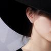 Aretes de Plata Esterlina S925 con Perla Shijia Redonda Grande de Imitación para Mujer Lujo Accesible Estilo Hong Kong Fiebre Blogger Mismos Aretes de Estilo