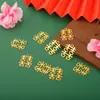 Liga Dupla Felicidade Festivo Suprimentos de Casamento Caixa de Doces Sacola de Doces Pequenos Acessórios de Metal Estilo Chinês Decoração Pingentes