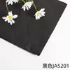 Papel de seda negro 17g papel de regalo de alta gama para ramos de flores y empaque de cajas de regalo de lujo, da una sensación de elegancia
