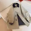 Moda Primaveral 2026 para Mujeres Petite, de Moda Este Año, Gabardina de Patchwork a Cuadros de Longitud Media para Mujeres