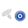 Aretes Ojo de Diablo para Mujer Ojos Azules Cristal Aro para Oreja Aretes de Temperamento Turquía Joyería para Oreja Ojo Maligno Venta al por Mayor