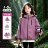 TUTU Elefantito Ropa Infantil Niñas Chaqueta Cortavientos 3 en 1 2026 Nueva Impermeable Abrigo Soft Shell para Niños