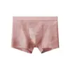 Calzoncillos Bóxer de Algodón Puro 10A Antibacterianos Color Morandi Transpirables Sin Costuras Alta Elasticidad Juveniles de Cuatro Esquinas
