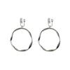 Pinza para Oreja Anillo Grande de Alta Calidad Sin Dolor para Mujeres de Cara Redonda Pendientes Placa de Incienso Repelente de Mosquitos Pendientes Exagerados de Otoño de Alta Calidad
