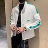 Chaqueta Guapa para Cachorro Primavera y Otoño 2024 Chaqueta Holgada de Moda Tendencia High Street Estilo Hong Kong Moda Coreana para Hombre