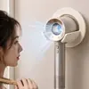 Estante para secador de pelo transfronterizo, soporte de baño sin perforaciones, soporte de pared para almacenamiento de secador de pelo