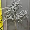 2024 flor artificial cabeça única caindo folha de gafanhoto modelo de casa quarto arranjo de flores decoração fotografia de casamento acessórios de flores falsas atacado
