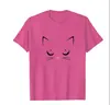 Camiseta Informal de Manga Corta para Mujer con Gatito Lindo, Estilo Europeo y Americano, Primavera 2025