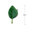 Fábrica em estoque fornecimento folha de rosa artificial flor de sabão folha flor de malha de seda folha flor de seda tela de seda tiro de osso folha artificial