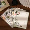 Envelope Floral Ins Cartão de Saudação de Feriado Cartão Postal Papel de Carta Cartão de Decoração de Presente Armazenamento de Papel Cartão Bolsa de Cartas Papelaria