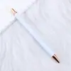 Caneta Esferográfica com Adesivo de Pressão Nova Caneta de Presente Cor Sólida Criativa Caneta Publicitária Caneta Esferográfica de Presente Pode Ser Impressa com Logo Atacado