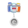 Reloj de Bolsillo Clásico de Enfermera y Doctor de Hospital con Apariencia Personalizada y Práctico Clip Retráctil para Insignia Colgante de Pecho
