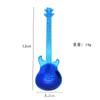 Cuchara creativa de acero inoxidable 304, cuchara de guitarra de alto valor de color, cuchara de café chapada en oro de titanio, cuchara para mezclar, vajilla al por mayor