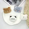 Broche de Pelúcia Fofo de Animal Desenho Animado Coelho Boneca Acessórios Decorativos Infantis Bolsa de Menina Roupas Acessórios DIY