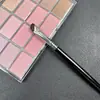 Pincel Extremamente Útil com Lâmina Angular e Cerdas Macias, Pincel de Delineador Ultra Fino para Iniciantes para Desenhar Delineador até Detalhes de Silkworm, Pincel para Sobrancelhas