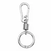 1 Juego de Llaveros de Aleación, Anillos para Llaves, Clips de Resorte, Ganchos para Bolsos DIY, Accesorios para Llaveros, Kit de Materiales, 8 Colores Disponibles