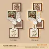 Pintura decorativa de entrada de sala de estar estilo medieval, cuadro colgante de pasillo estilo retro francés, mural de mariposas y flores frente a la puerta
