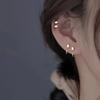 Pendientes largos cuadrados de plata esterlina s999, diseño de nicho femenino, pendientes de temperamento, pendientes de alta sensación, pendientes de viento INS, venta al por mayor