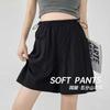 Pantalones de maternidad de verano finos holgados ropa exterior pantalones Yamamoto verano talla grande sin soporte para la barriga petite pantalones de cinco puntos de pierna ancha