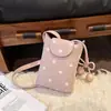 Bolsa Pequena de Bolinhas 2026 Transfronteiriça para Mulheres, Bolsa de Balde Color-Blocking para Celular, Bolsa de Ombro Transversal Casual de Moda para o Verão