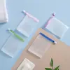 Red para hacer espuma, Malla espumosa, Red para limpieza facial, Red especial para limpiador facial, Red espumosa para exfoliar, Bolsa hecha a mano para jabón, Bolsa de malla para jabón