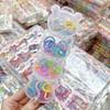 Mini cabeza de princesa en caja pinza pequeña de agarre flequillo pinza frente horquilla rota banda de goma para niños no lastima anillo para el pulgar venta al por mayor