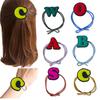 Tocado con letras de colores simples de estilo coreano, anilla para el pelo, cuerda para el pelo de Etsy, anilla para el pelo hecha a mano, nudo multicolor