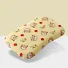Almohada infantil de dibujos animados segunda generación espuma viscoelástica almohada para bebé algodón lavable rebote lento almohada para moldear el cuello jardín de infantes