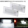 La lámpara de matrícula LED de venta caliente transfronteriza es adecuada para el conjunto de lámpara de matrícula trasera de alto brillo BMW X5 E53 X3 E83