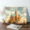 Comercio exterior transfronterizo mosaico de diamantes 5D diamantes completos paisaje flores animal punto de cruz pintura pintura decorativa fabricantes venta al por mayor