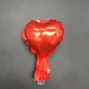 Globo de Película de Aluminio en Forma de Corazón de 5 pulgadas, 10 pulgadas, 18 pulgadas, Decoración para Fiesta de Cumpleaños, Evento de Celebración de Bodas, Globo para Diseño de Eventos