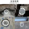Tampa de Filtro de Ralo de Banheiro 110 Redonda Varanda Anti-Folhas Ralo de Piso Tubo de Drenagem de PVC Ralo de Piso Anti-Entupimento