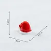 Figuritas de resina navideñas, adornos decorativos, muñecas, pequeños regalos para estudiantes, manualidades: Papá Noel y muñeco de nieve gorditos y delgados