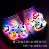 Accesorios para Zapatos tipo Clog de Nuevo Estilo Transfronterizos, Dijes para Zapatos de PVC, Decoraciones para Zapatos de Jardín con Luz LED Intermitente, Accesorios para Sandalias en Stock